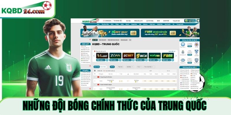 Những đội bóng chính của bóng đá Trung Quốc